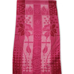 Ultra Soft Solapur Terry Towel In Beautiful Red Colour For Home Bathing & Hotels