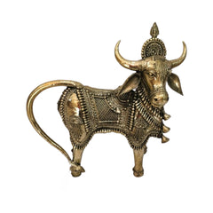 Standing Golden Nandi
