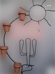 Sun shape Pot Holder