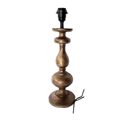 Table Lamp Without Shade Anti Golden