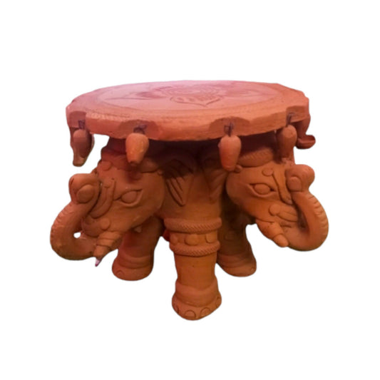 Terracota Elephant stand