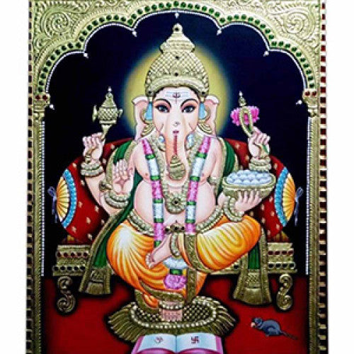 Thanjavur Painting Lord Ganesha