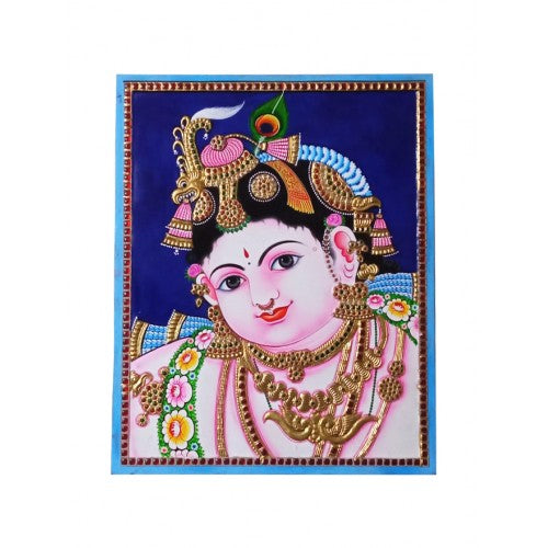 Thanjavur Painting Of Baal-Krishna