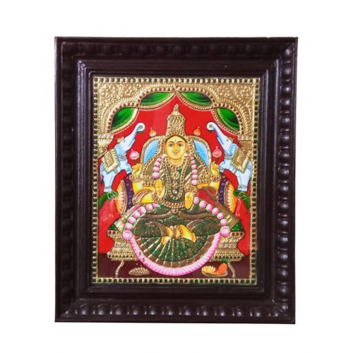 Thanjavur Painting Of Mahalaxmi