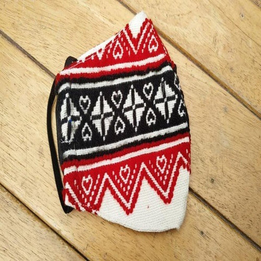 Toda Embroidered Cotton Face Mask - Washable and Reusable