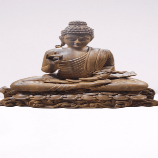 Traditional Handcarved Arumbavur Buddha