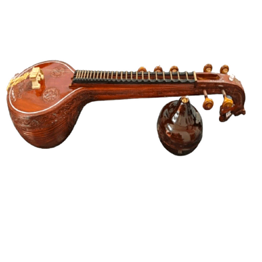 Traditional Handcrafted Thanjavur Full Deep Ekanta Veena