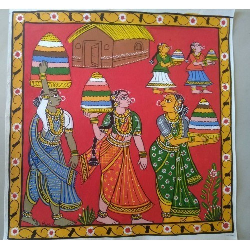Auspicious Deities Handmade from Telangana Nakashi Art Cheriyal ...