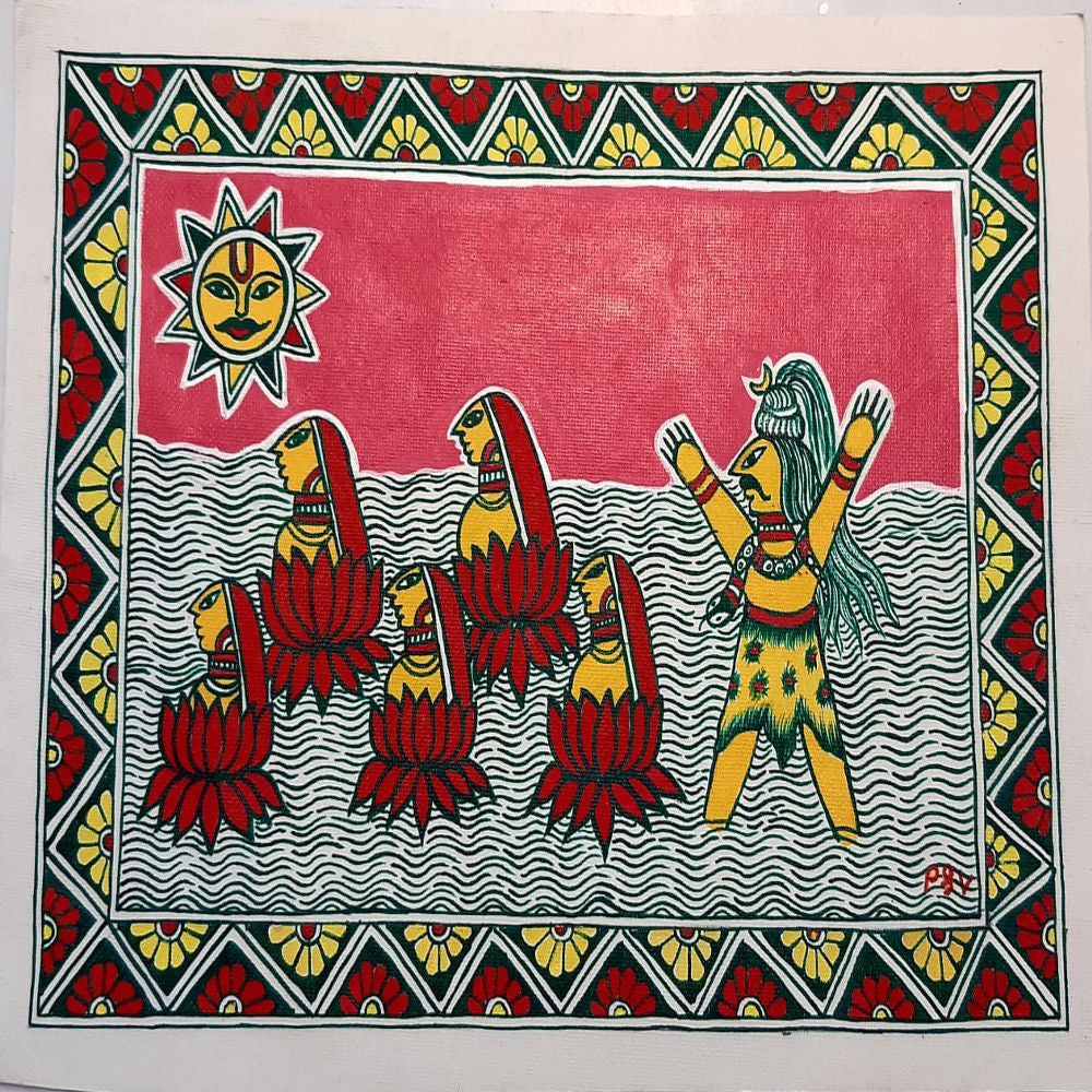 Shop – Traditional Spiritual Manjusha Painting - GI Heritage– Gi Heritage