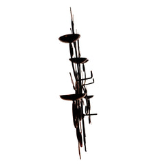 Tree hanging candle holder