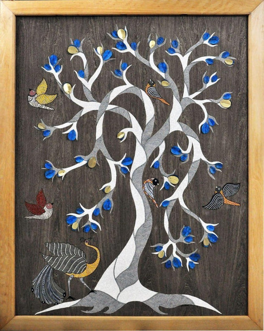 Tree Of Life Gond Art