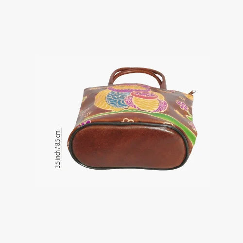 Trendy Bucket Shape Leather Handbag