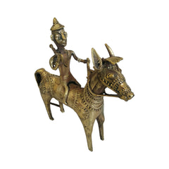 Tribal man Riding on the Horse