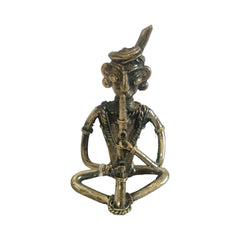 Tribal Man with Musical Instrument