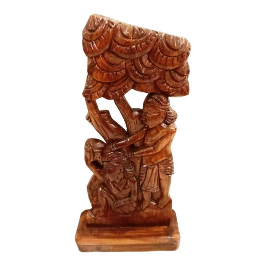 Tribal Men & Women Under the Tree