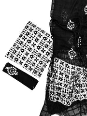 Ujjain Batik Print Black Suit & Dress Materials Style 6