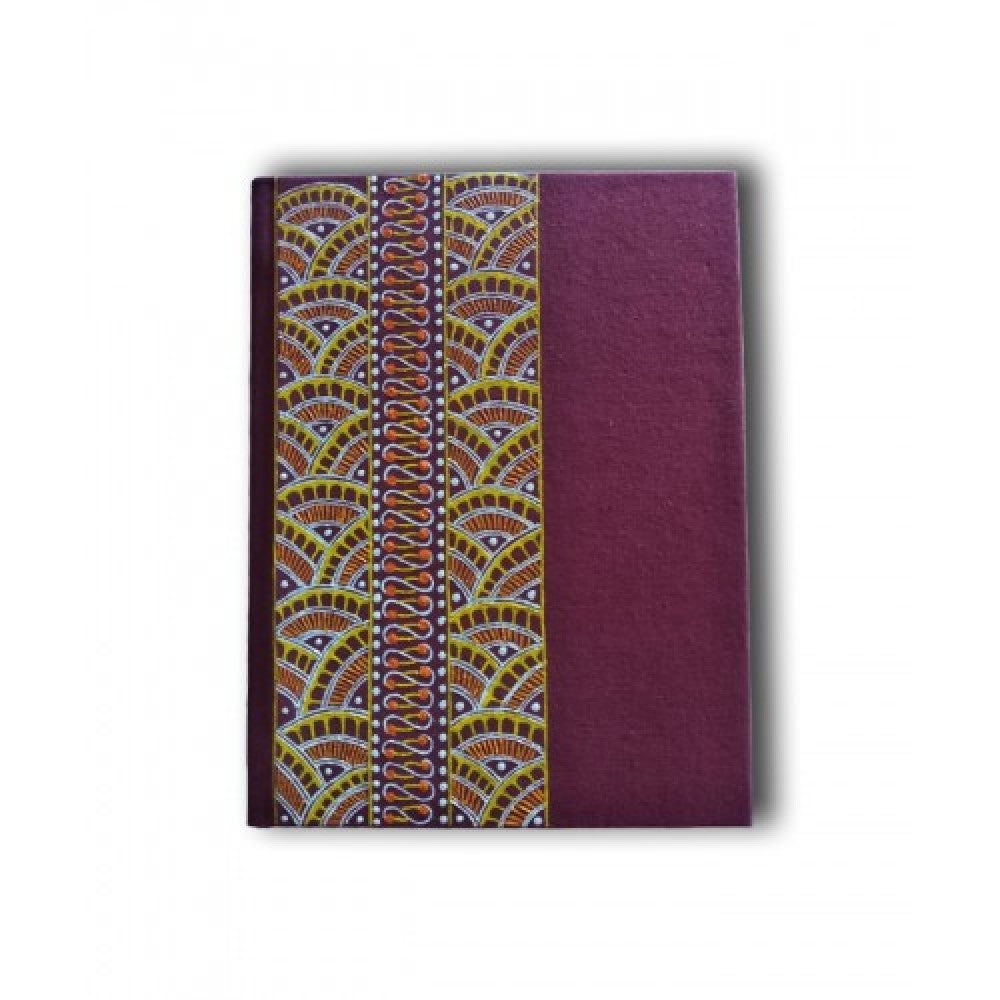 Handprinted Paper Diary Uttarakhand Aipan Art