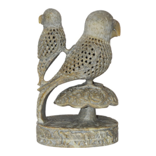 Varanasi Soft Jaali Work Parrot Showpiece