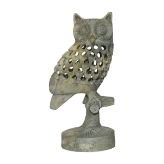 Varanasi Soft Jaali Work Owl Showpiece