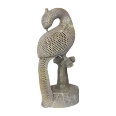 Varanasi Soft Jaali Work Peacock Showpiece