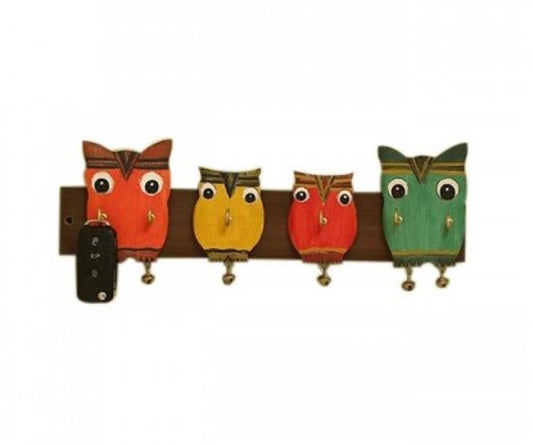 Handcrafted Wall Keyring Hanger Of Varanasi Wooden Lacquerware
