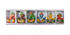 Varanasi Wooden Lacquerware Ganesha Musician Toy Set Of 6