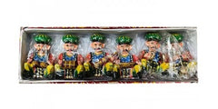 Varanasi Wooden Lacquerware Musician Toy Set Of 6