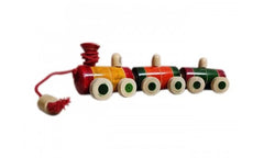 Varanasi Wooden Lacquerware Toy Train For Kid