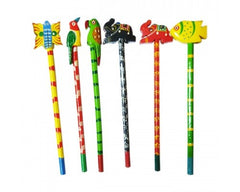 Varanasi Wooden Lacquerware Handcrafted Pencil Set Of 6
