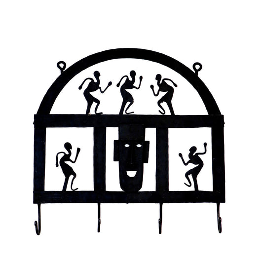 Village motif apparel hanger