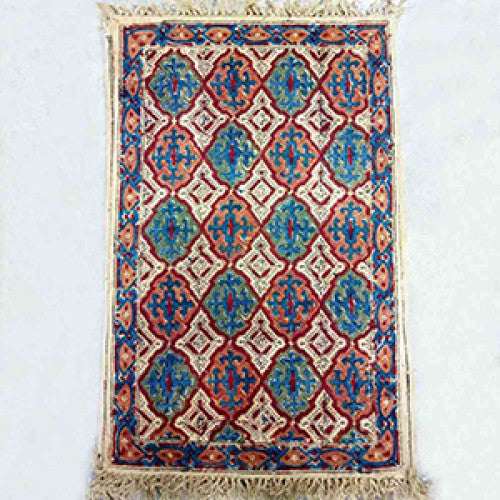 Handwoven Kalamkari Design Cotton Warangal Durries
