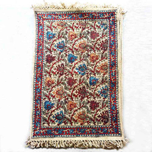 Handwoven Kalamkari Design Cotton Warangal Durries