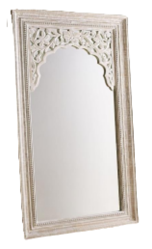 White Classy Mirror Frame