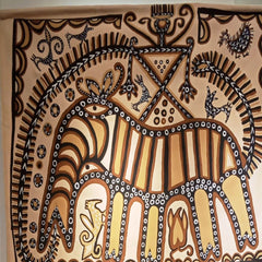 Wild Zeebra Khovar Painting
