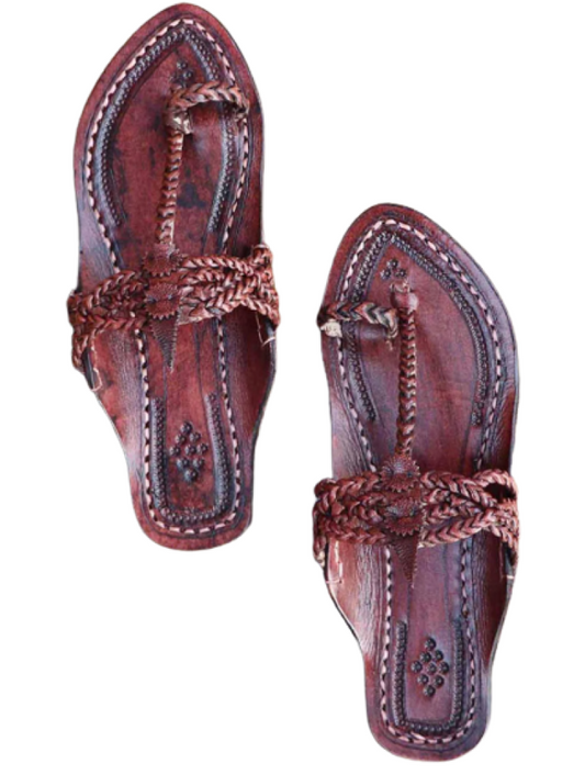 Women - Brown Chappal (II)