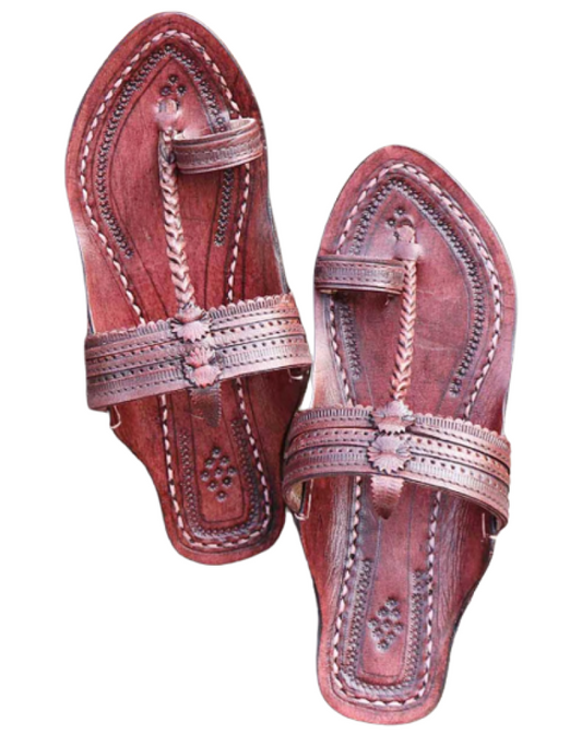 Women - Brown Chappal (III)