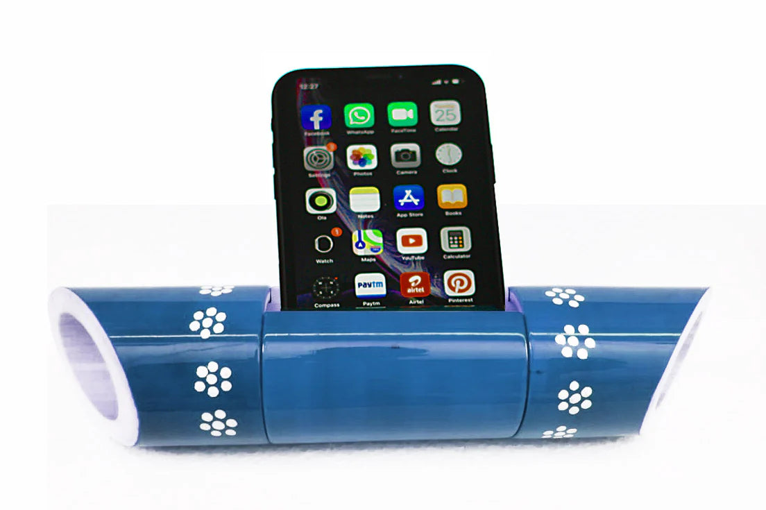 Wood stok Mobile Amplifier Teal Blue