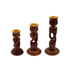Wooden Candle Holder