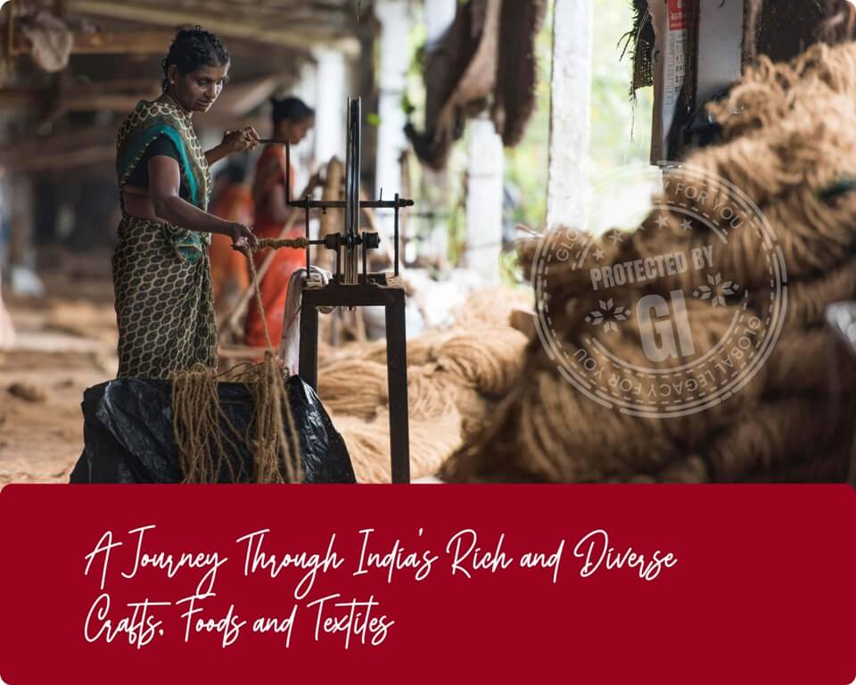 Famous Indian GI Products: Exploring the Diversity of Traditional Crafts, Foods, and Textiles