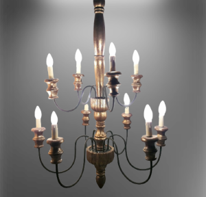 Classy Chandelier With 10 Lights