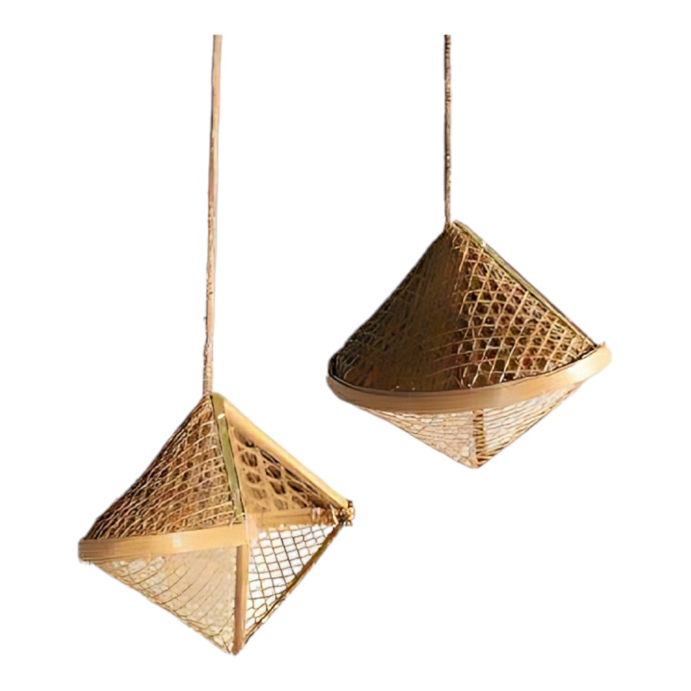 Bamboo hanging lamp