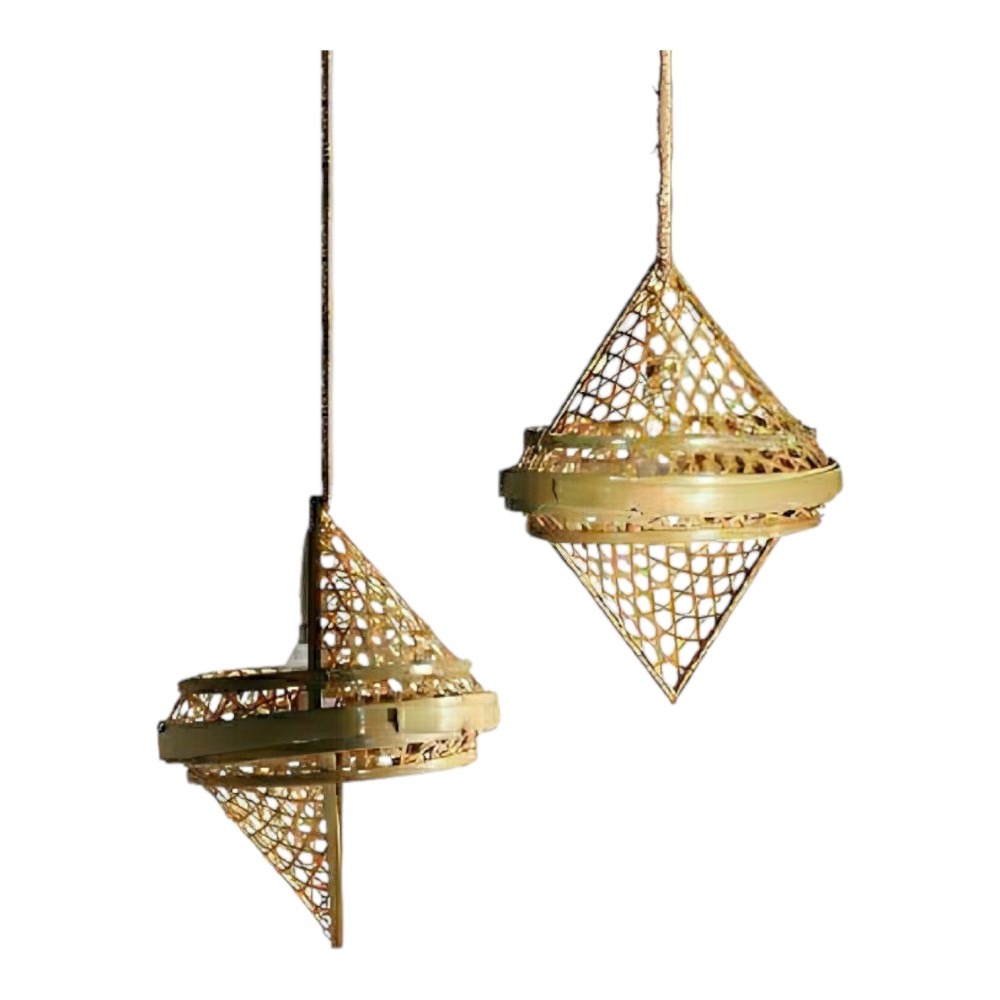 Bamboo Hanging light lamp