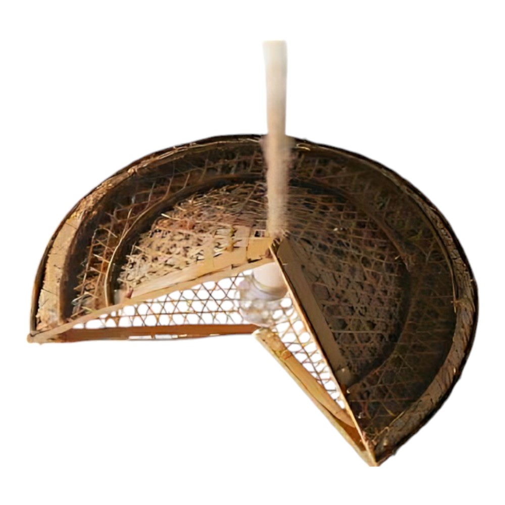 Bamboo Hanging Pendant Lamp - 0