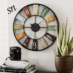 Beautiful Numerical Black Dial Wall Clock