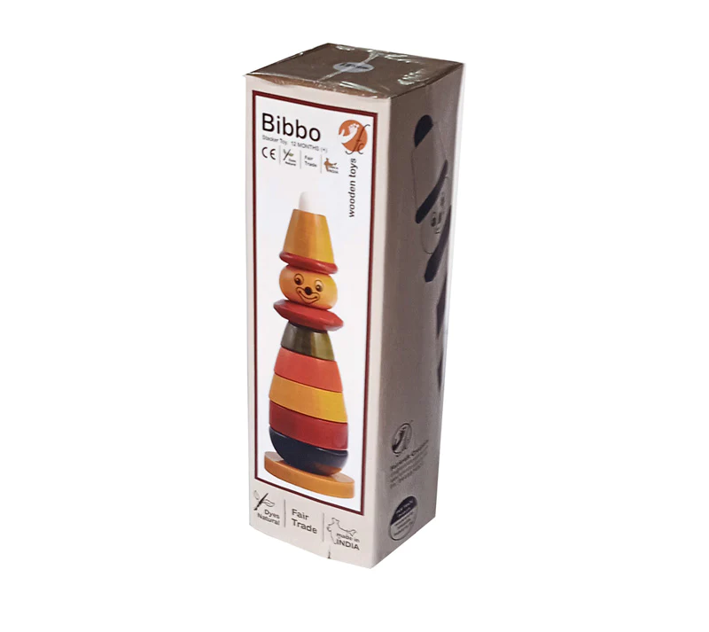 Bibbo Wooden stacking toys - 2