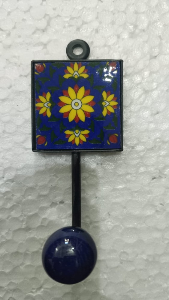 Blue Pottery Key Holder/Hanger Style 8