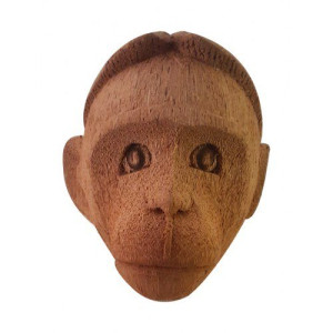 Monkey Face Coconut Shell Craft