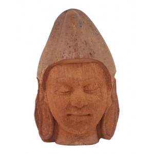 Gautam Buddha Face Coconut Shell Craft