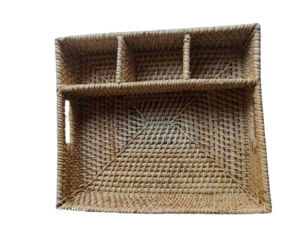 Cane and Bamboo Eco friendly Tray