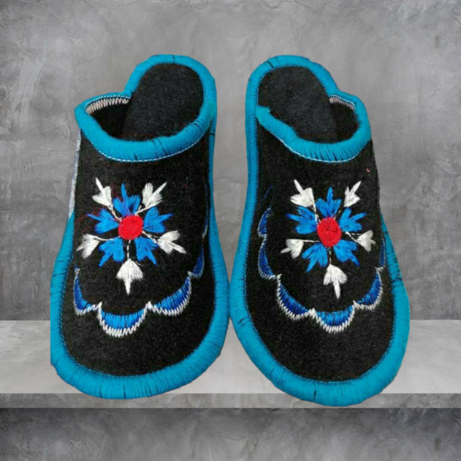 Chamba Chappal in Blue & Black Colour - 0